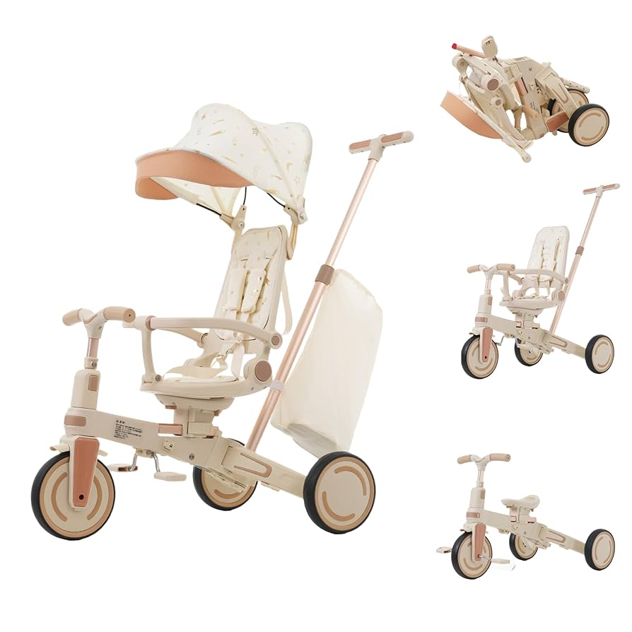 Amazon.co.jp: BTM 三輪車 子供用三輪車 9in1 ワンタッチ